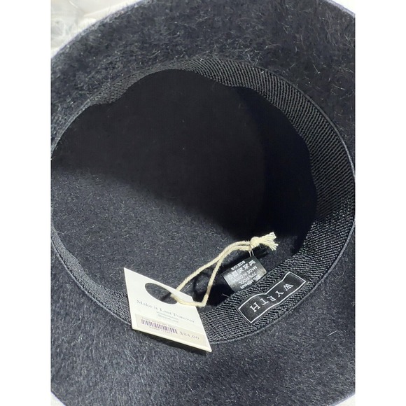 Wyeth Tenley Womens‎ Bucket Hat Black Wool Mohair One Size New main image 12